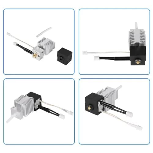 Creality Ender 3 V3 SE Hotend Kit 250mm/s High-Speed Assembled Extruder with Silicone Sock & Bowden Tube | 260℃ High-Temp Copper Alloy Nozzle thumbnail 8