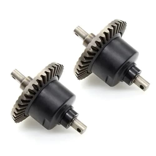 TEAMWILL Front & Rear Differential Gear Set for 1/10 Traxxas Slash 4x4 RC Truck | Metal Steel thumbnail 2