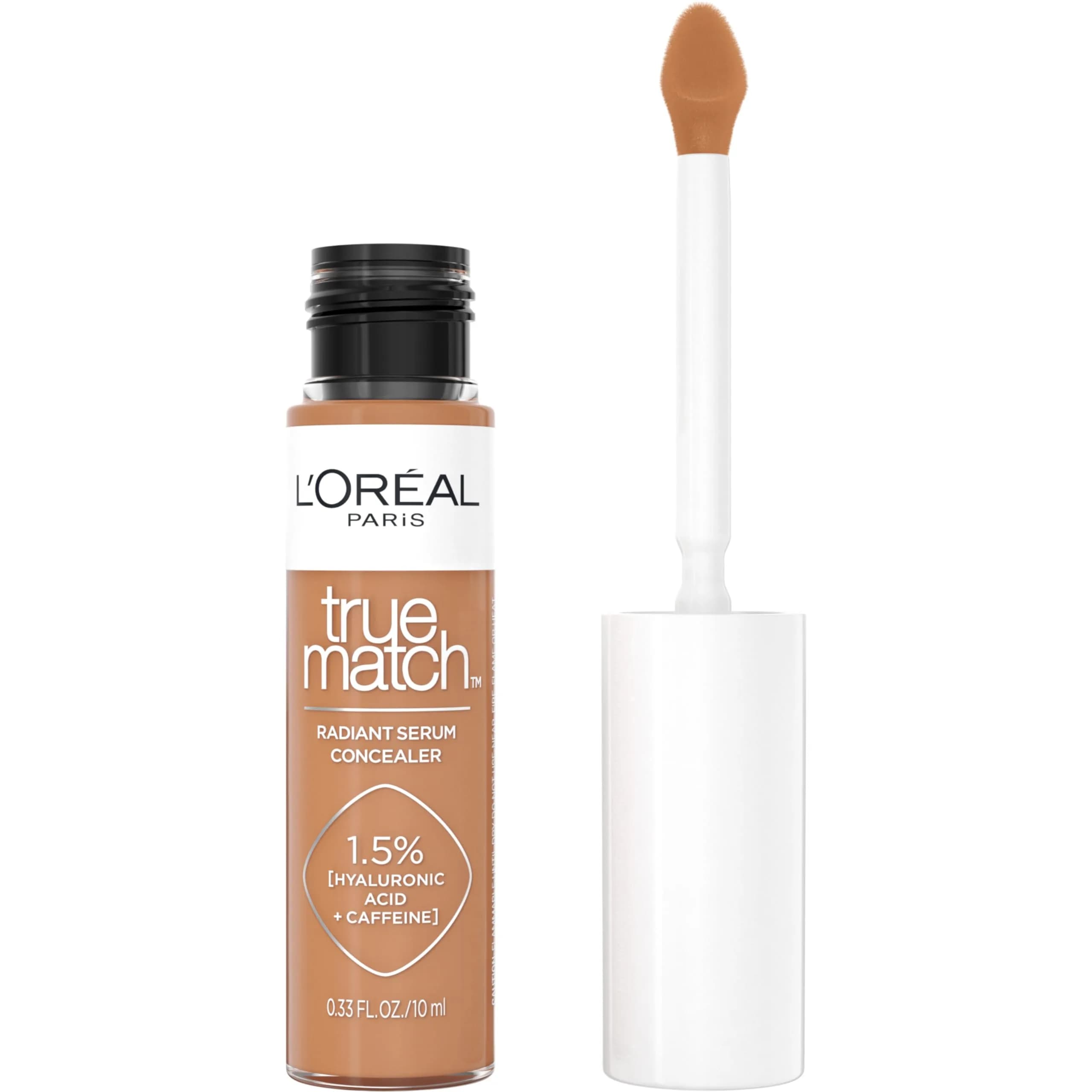 L'Oreal Paris True Match Radiant Serum Concealer, Brightening Under Eye, 0.33 Fl Oz | Hydrates & Corrects Dark Circles
