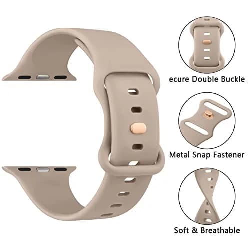 Mugust Sport Silicone Watch Band 38mm/40mm/41mm | Waterproof, Skin-Friendly, Durable thumbnail 2