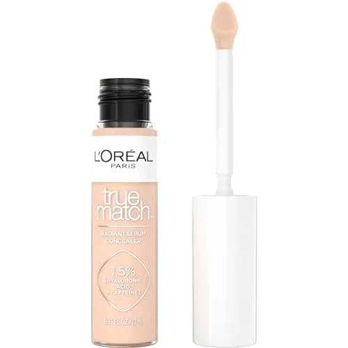 L'Oreal Paris True Match Radiant Serum Concealer, Brightening Under Eye, 0.33 Fl Oz | Hydrates & Depuffs thumbnail 1