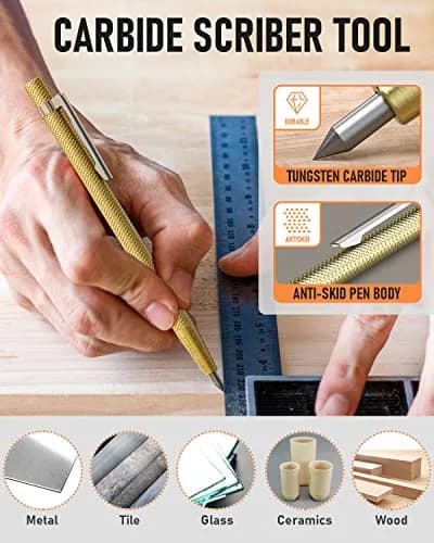 Nicpro 18 Pack Carpenter Pencils & Leads | 2.0mm & 2.8mm, Metal & ABS, Bulk Set thumbnail 5