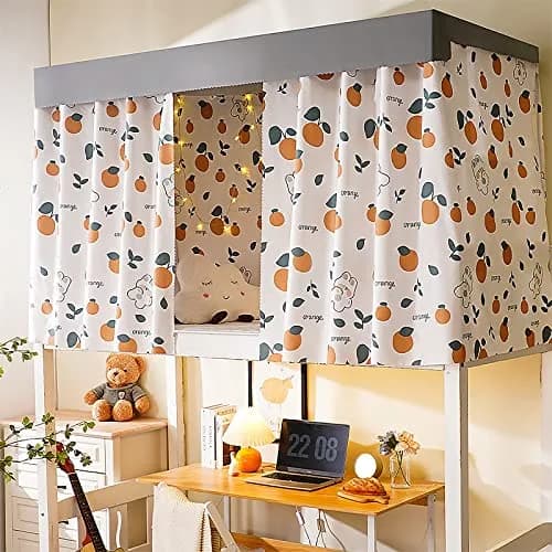 TINAYAU Black Bed Curtain 2.0m x 1.15/1.35m | Breathable, Lightproof Privacy thumbnail 4