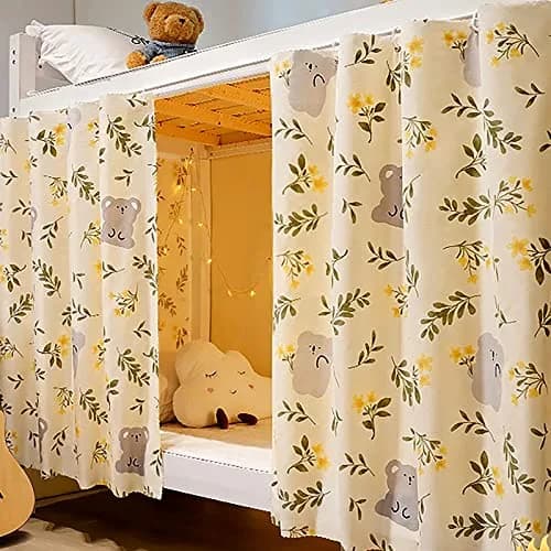 TINAYAU Bed Curtain 2m x 1.15m | Lightproof, Breathable, Privacy Cloth thumbnail 1