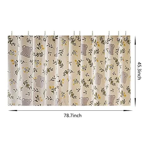 TINAYAU Bed Curtain 2m x 1.15m | Lightproof, Breathable, Privacy Cloth thumbnail 3