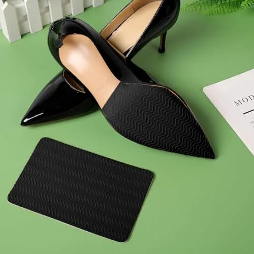 Ashoesert Non Slip Sole Protector Pads for Heels, 15.2cm x 11.4cm (6"x4.5") | Protects Expensive Heels & Adds Grip thumbnail 2
