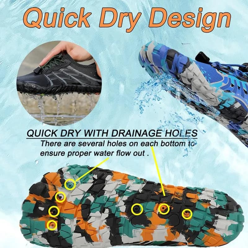 LIZRHA Water Shoes for Men and Women | Quick Dry Aqua Swim Barefoot Shoes for Outdoor Water Activities thumbnail 6