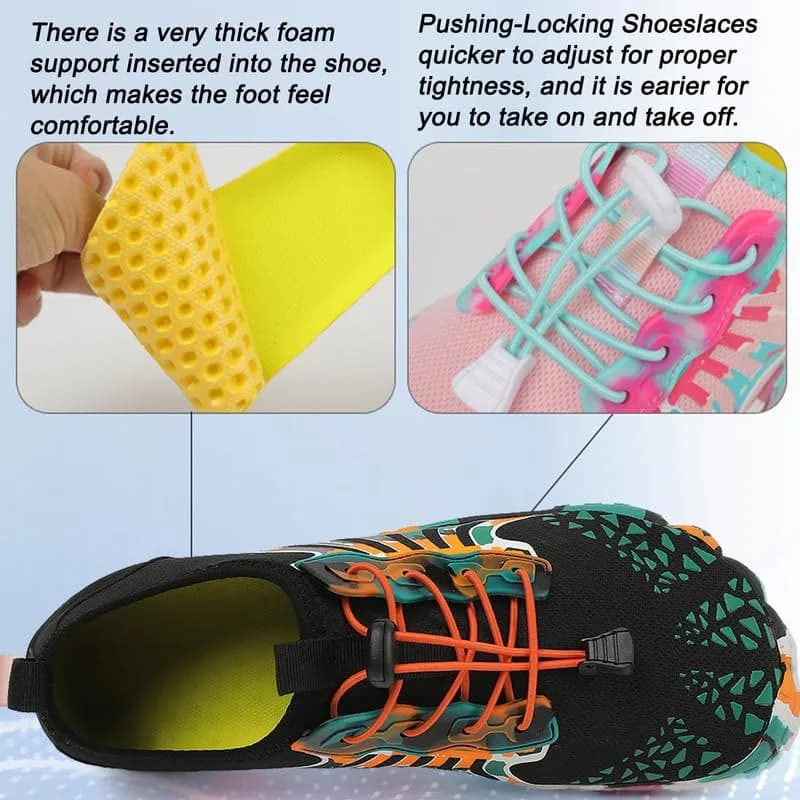 LIZRHA Water Shoes for Men and Women | Quick Dry Aqua Swim Barefoot Shoes for Outdoor Water Activities thumbnail 8
