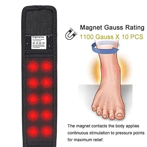 Vigorwise Achilles Tendonitis Brace 2PCS | Adjustable Achilles Strap for Support & Recovery thumbnail 2
