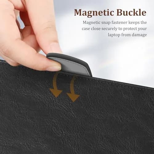 FINTIE Sleeve Case for 12.4 inch Microsoft Surface Laptop Go 3/2/1 | Soft Faux Leather, Microfiber Lining, Bright Colors thumbnail 5