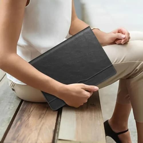 FINTIE Sleeve Case for 12.4 inch Microsoft Surface Laptop Go 3/2/1 | Soft Faux Leather, Microfiber Lining, Bright Colors thumbnail 7