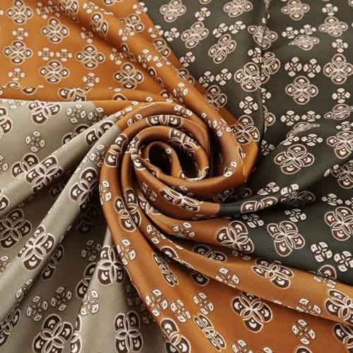 GERINLY Men's Parisian Style Ascot Scarf 68cm (27 Inch) Paisley | Classic Polyester Silk-Feel thumbnail 6