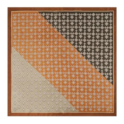 GERINLY Men's Parisian Style Ascot Scarf 68cm (27 Inch) Paisley | Classic Polyester Silk-Feel thumbnail 2