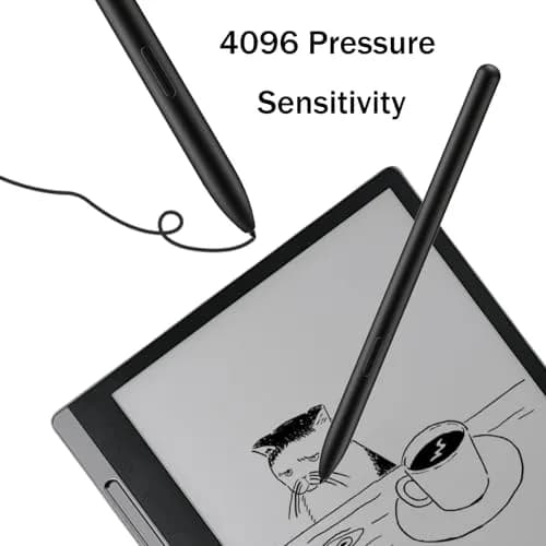 Mingxiong Stylus Pen Compatible with Lenovo Smart Paper, 4096 Pressure Levels, Black | Precision Input Pen thumbnail 3
