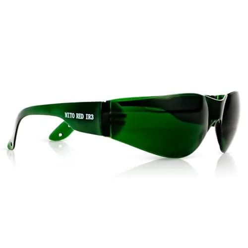 Mito Red Light Red Light Therapy Glasses IR3 Dark | Eye Protection for Infrared & Near-Infrared Light - main product image