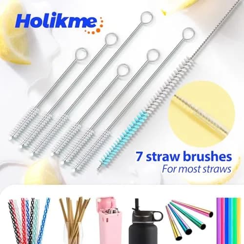 Holikme 11-Piece Tube Cleaning Lab Brush Set with Long Handle, Green | 4.3cm (1.7in) x 40cm (16in) Brush thumbnail 5