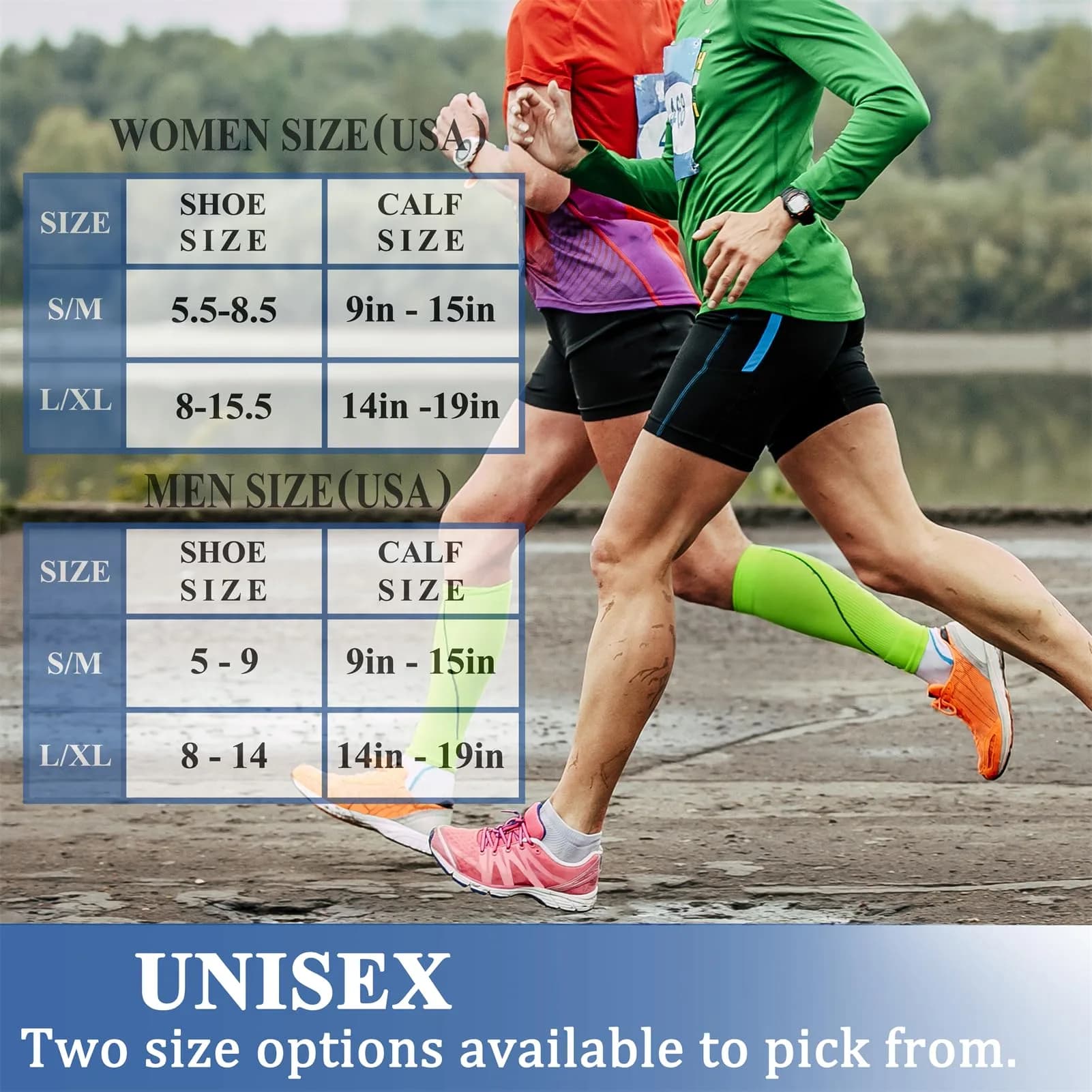 CHARMKING Compression Socks for Women & Men Circulation (3 Pairs) 15-20 mmHg | FDA Approved Medical Grade Support - view 6
