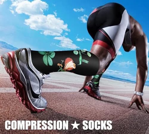 CHARMKING Compression Socks for Women & Men Circulation (3 Pairs) 15-20 mmHg | FDA Approved Medical Grade Support thumbnail 3