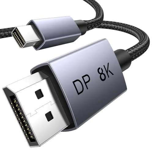 UGREEN VESA Certified 8K@60Hz Mini DisplayPort to DisplayPort Cable 6.6FT | Supports 8K Ultra HD & Gaming thumbnail 9