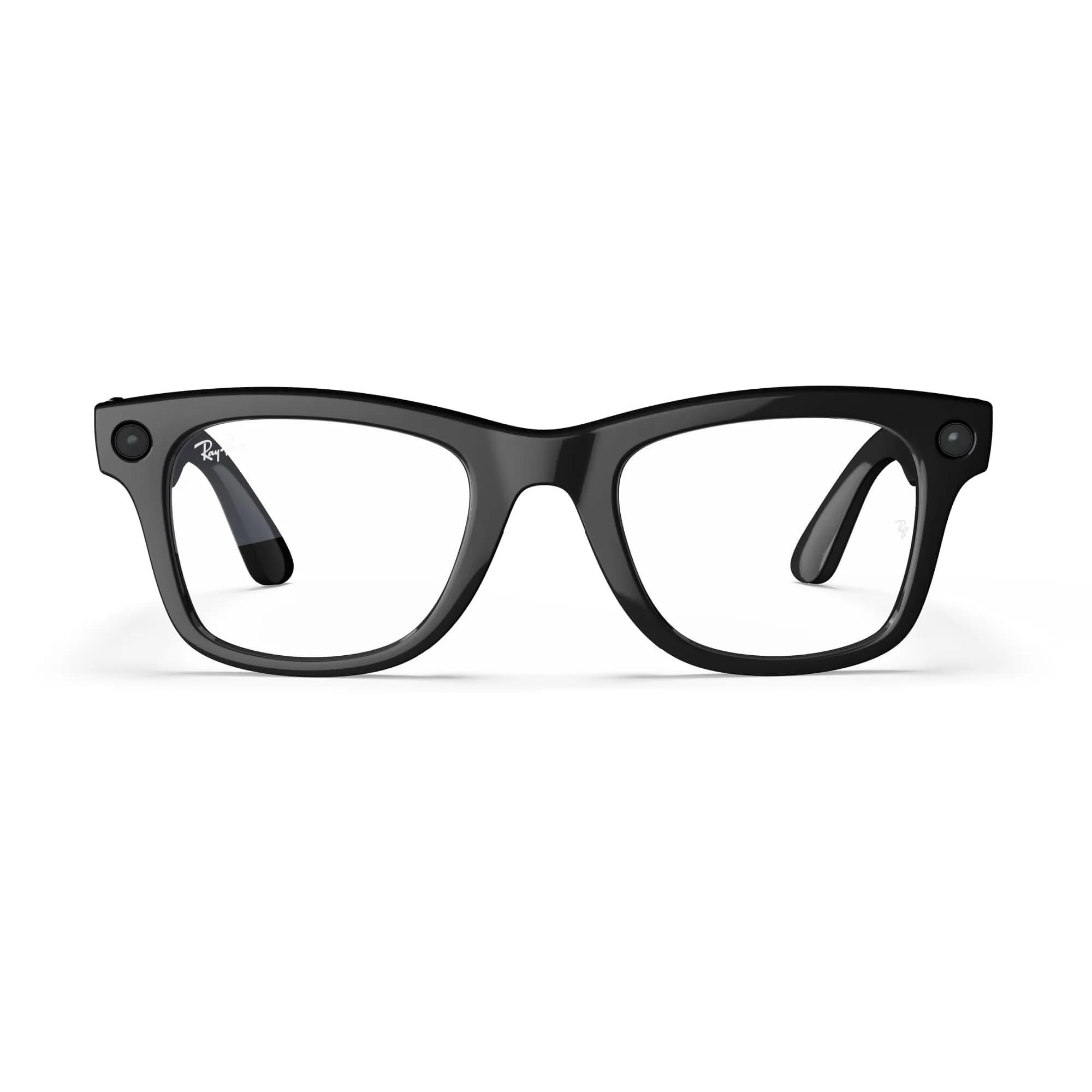 Meta Ray-Ban Wayfarer Large Smart AI Glasses | Capture POV Video & Audio - view 2