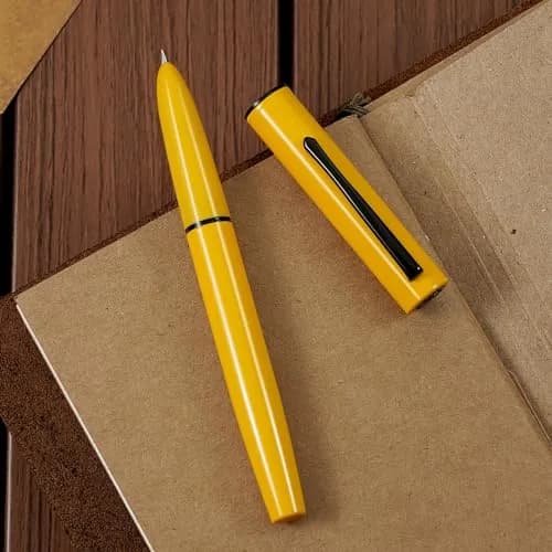 HONG DIAN C1 Fountain Pen Extra Fine Nib 0.4mm (140mm) | Smooth Writing Metal Pen with Converter thumbnail 1
