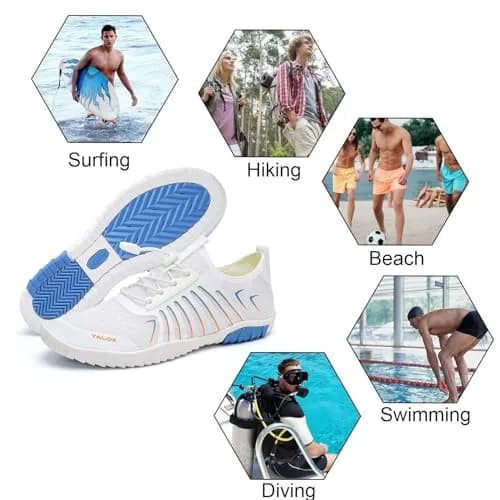 YALOX Water Shoes Men Women | Quick-Dry, Non-Slip, Lightweight for Water Sports thumbnail 6