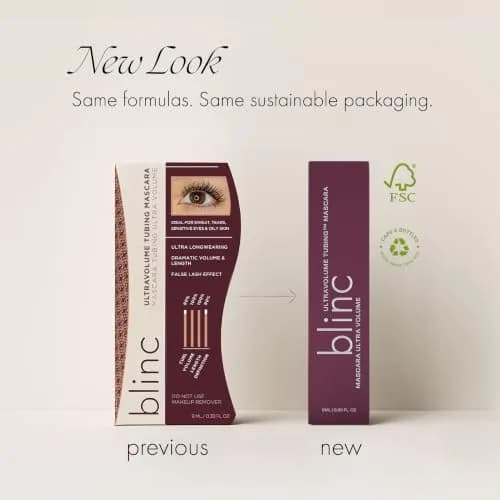 blinc UltraVolume Tubing Mascara, Dark Brown | Buildable, Smudge-Proof & Water-Resistant thumbnail 5