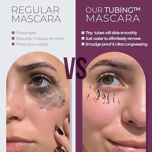 blinc UltraVolume Tubing Mascara, Dark Brown | Buildable, Smudge-Proof & Water-Resistant thumbnail 9