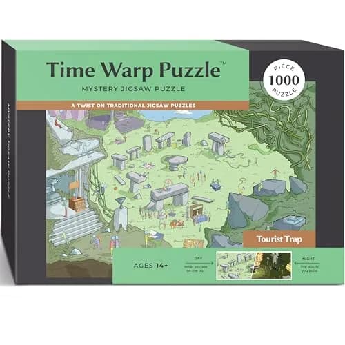 da Vinci's Room Time Warp Tourist Trap 1000 Piece Jigsaw Puzzle 48.9cm x 48.9cm (19.25" x 26.62") | Educational Puzzle for Adults thumbnail 1