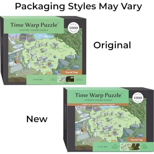 da Vinci's Room Time Warp Tourist Trap 1000 Piece Jigsaw Puzzle 48.9cm x 48.9cm (19.25" x 26.62") | Educational Puzzle for Adults thumbnail 5