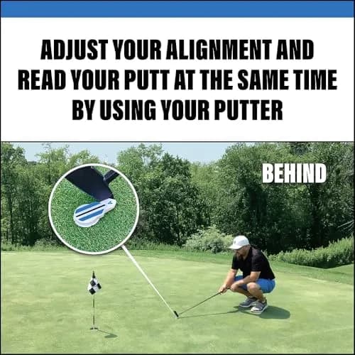 Alignment Ball Mark Golf Putting Alignment Aid Tool Pack of 3 | USGA Compliant thumbnail 8