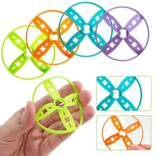 pamexin Outside Toys for Kids Ages 4-8 | 24 Discs Outdoor Play Set with Launchers thumbnail 3