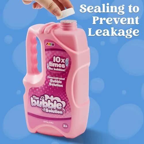 JOYIN Pink Bubble Solution Refills 946ml (32 fl oz) | Concentrated for Giant Bubbles thumbnail 8