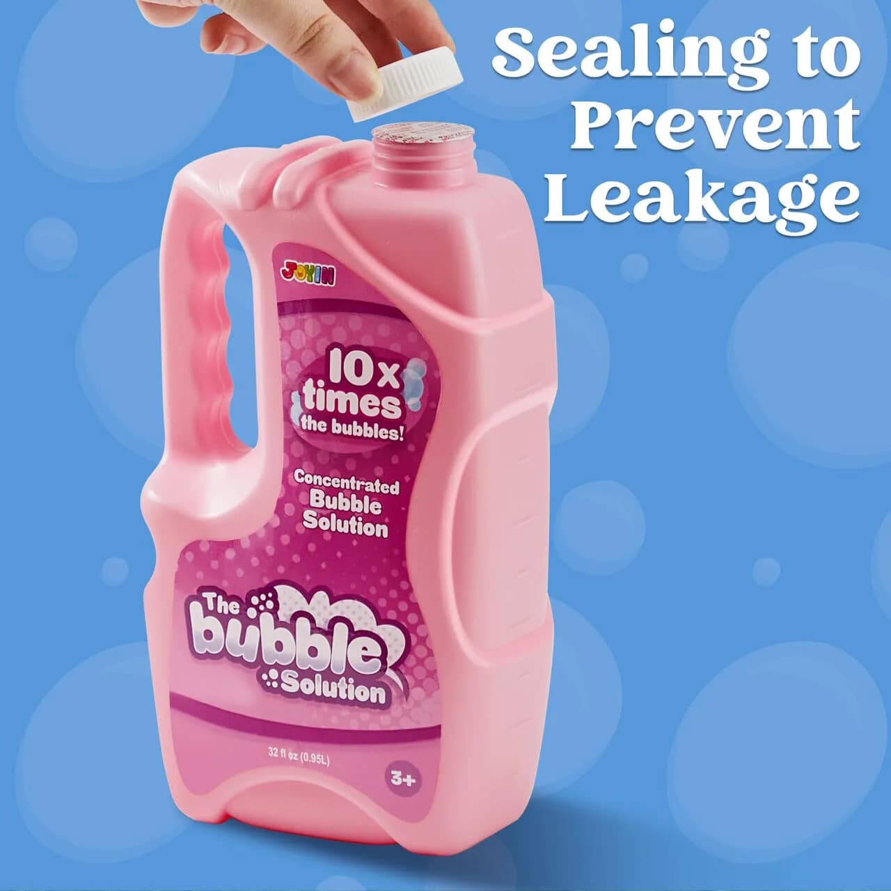 JOYIN Pink Bubble Solution Refill (32 oz / 946 ml) | Concentrated Formula for Machines & Wands - view 8