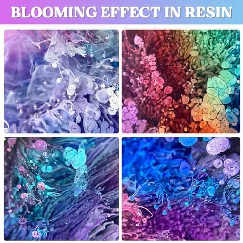 LET'S RESIN Concentrated Alcohol Ink Set 48 Colors (10ml/0.35oz Each) | Vibrant, Highly Pigmented for Resin Art thumbnail 5