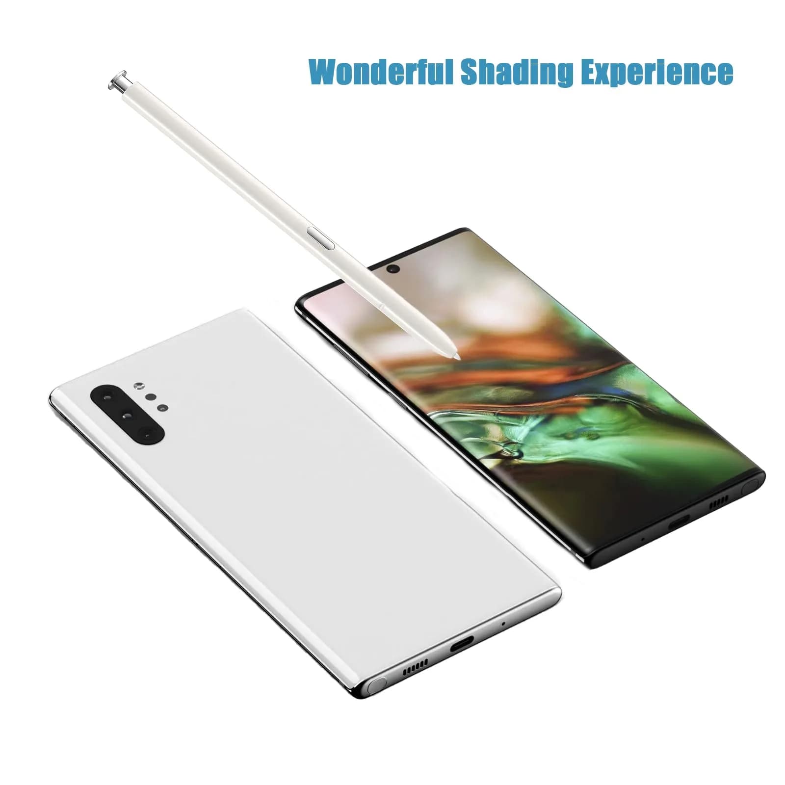 Alovexiong White S Pen Stylus for Samsung Galaxy Note 10 & Note 10+ | 4096 Pressure Levels - view 7