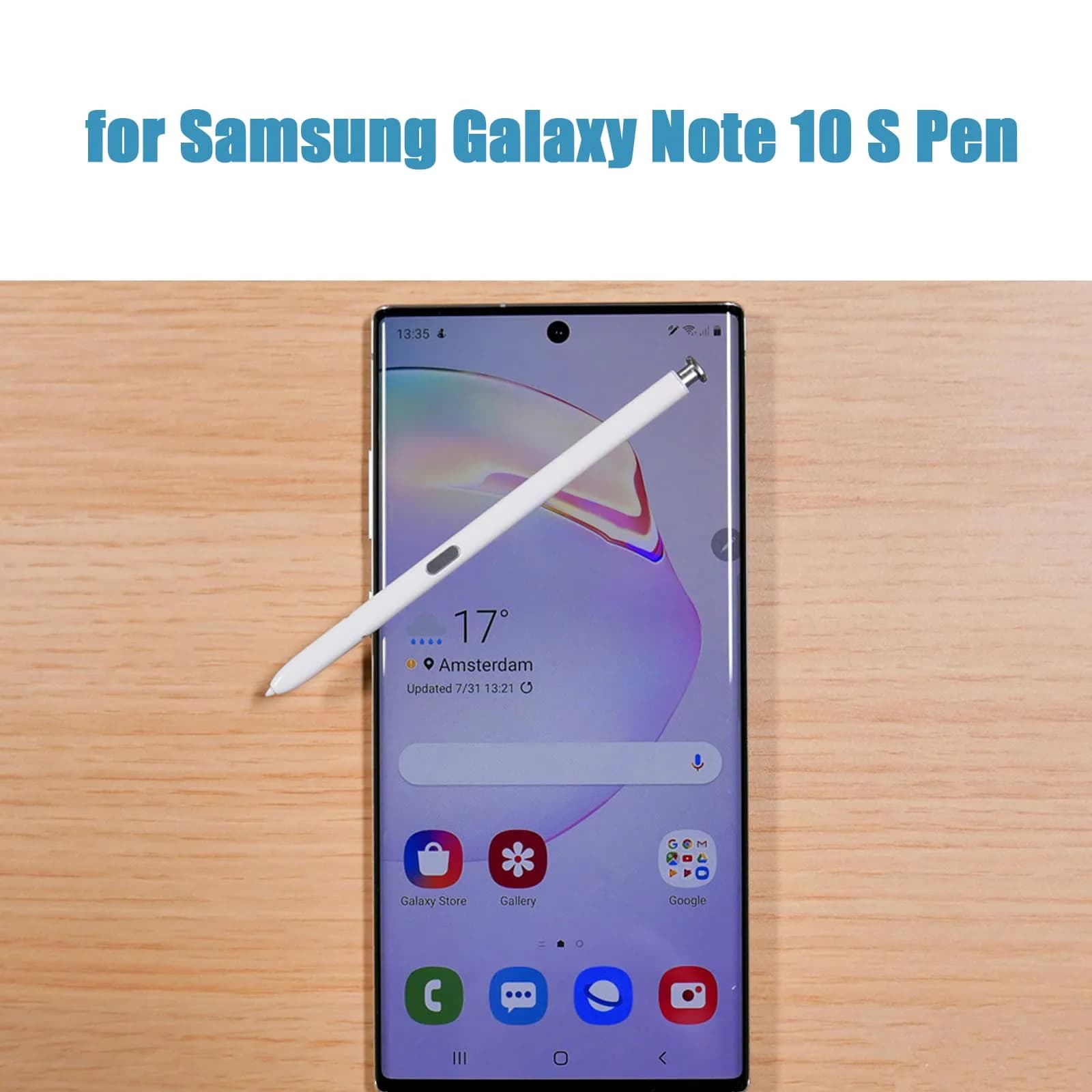 Alovexiong White S Pen Stylus for Samsung Galaxy Note 10 & Note 10+ | 4096 Pressure Levels - view 2