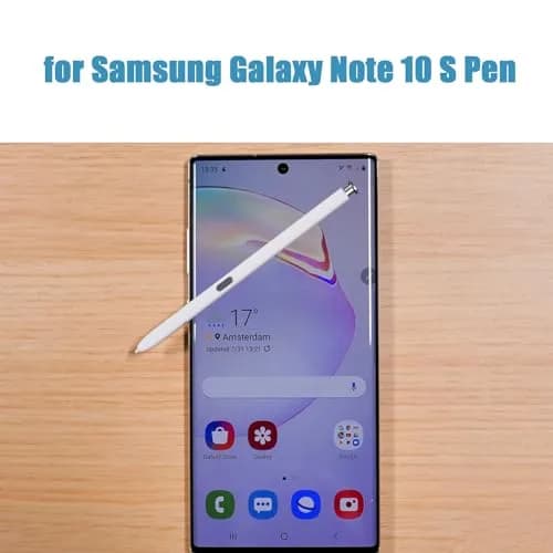 Alovexiong White S Pen Stylus for Samsung Galaxy Note 10 & Note 10+ | 4096 Pressure Levels thumbnail 2