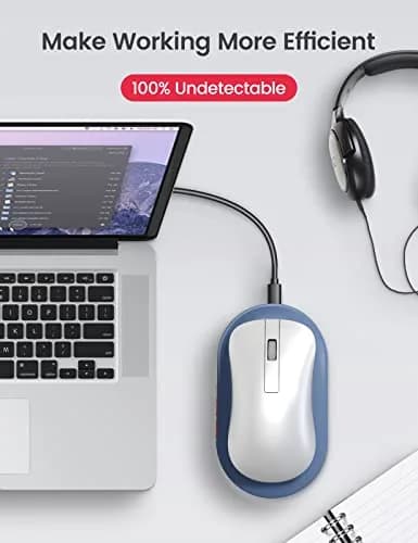 Vaydeer Ultra Slim Mouse Mover Air 3 Mouse Jiggler 105g (0.22 lb) | Keeps PC Active thumbnail 6