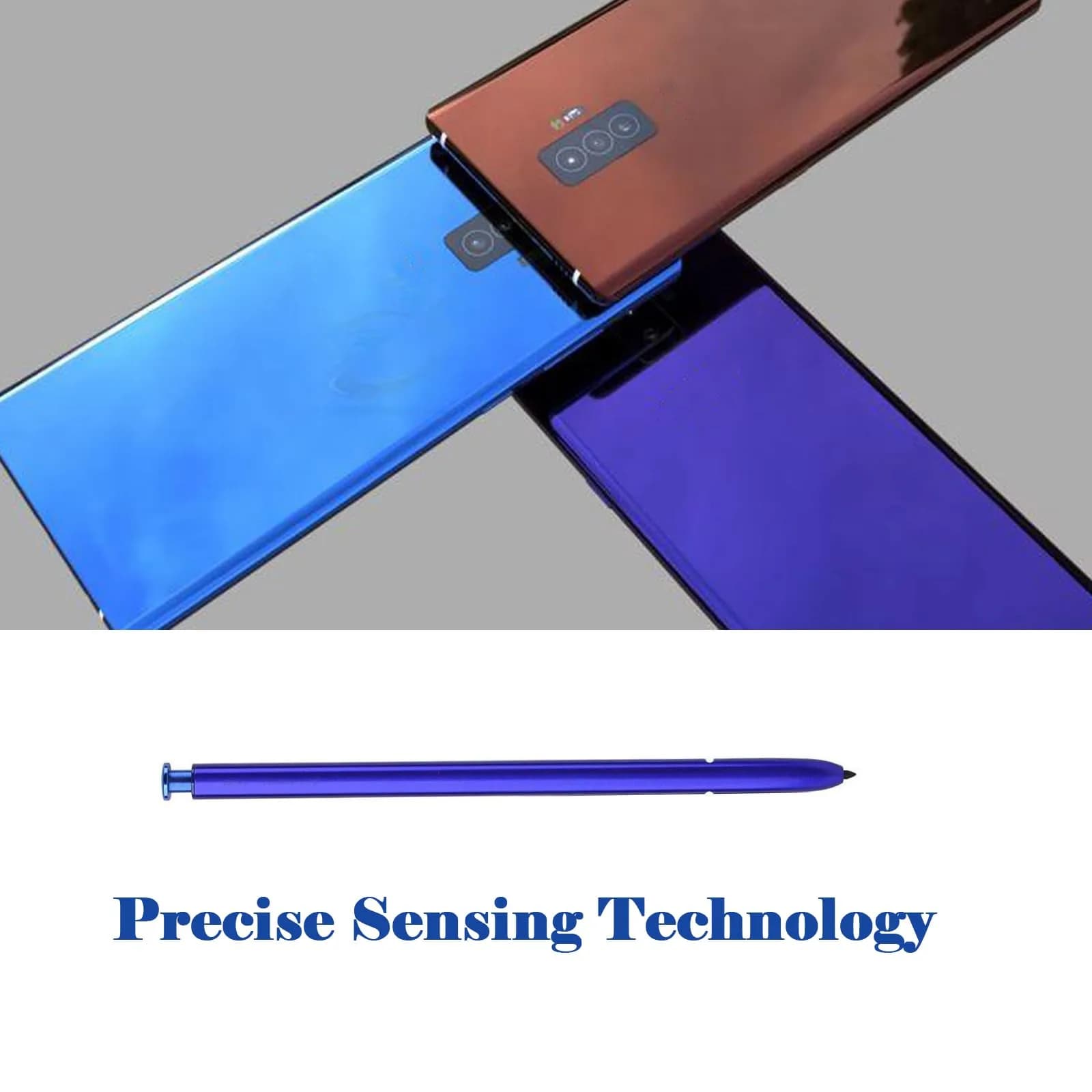 Alovexiong Galaxy Note 10 S Pen Stylus 4096 Pressure Levels | Precise Touch Control for Samsung Note 10/10+ Blue - view 5