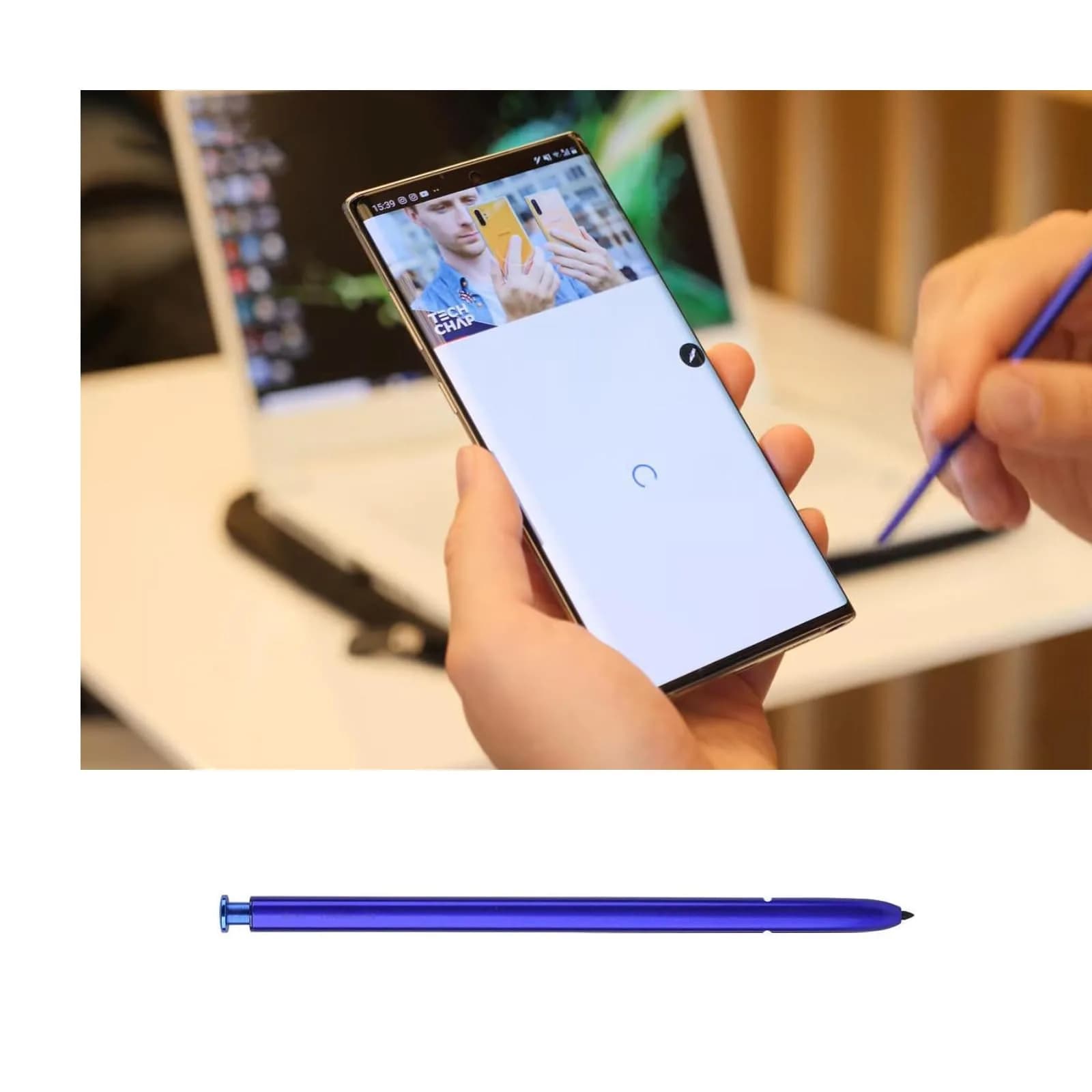 Alovexiong Galaxy Note 10 S Pen Stylus 4096 Pressure Levels | Precise Touch Control for Samsung Note 10/10+ Blue - view 6