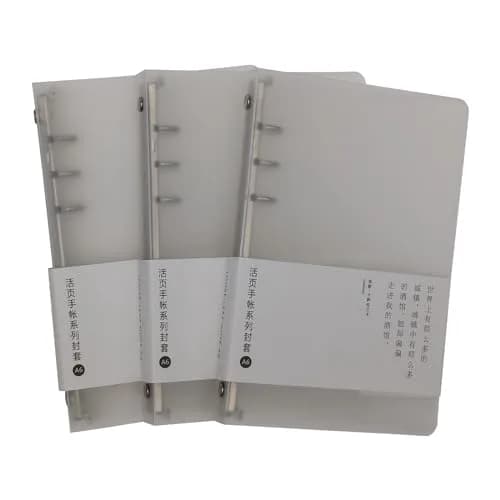 xingtingyu 3 Pack Round Ring Binder Cover | Refillable PVC Office & School Supplies thumbnail 1