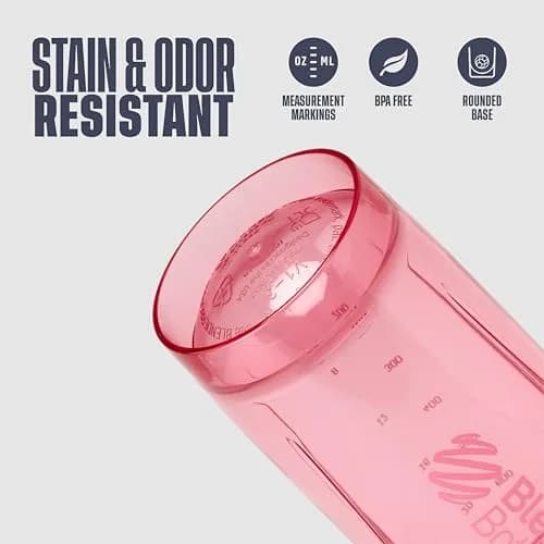 BlenderBottle Strada Shaker Bottle 24 oz (710 ml) Purple | Leak-Proof Locking Lid & BlenderBall Whisk thumbnail 4