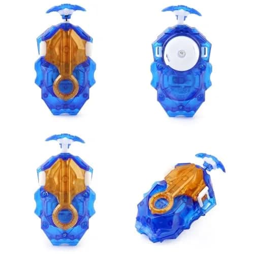 Battbeyle Blue Spinning Toy Top Launcher and Grip Set | ASTM-Tested for Kids 6+ thumbnail 5