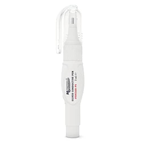 MG Chemicals Silver Conductive Pen 2 mL (0.068 Fl Oz) | Industrial Adhesive for Circuits thumbnail 1