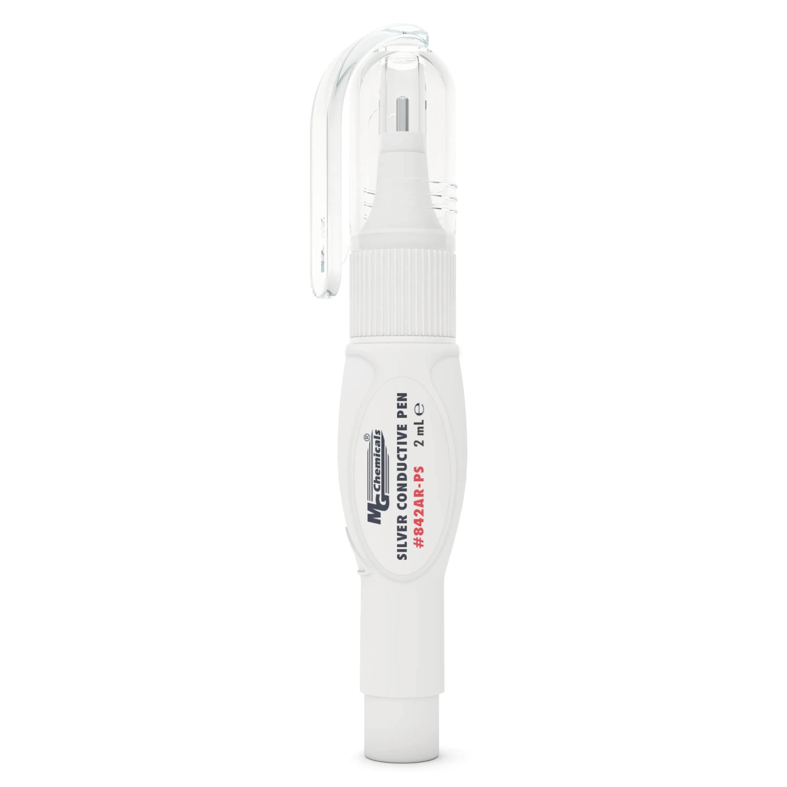 MG Chemicals Silver Conductive Pen 2 mL (0.068 Fl Oz) | Industrial Adhesive for Circuits - main product image