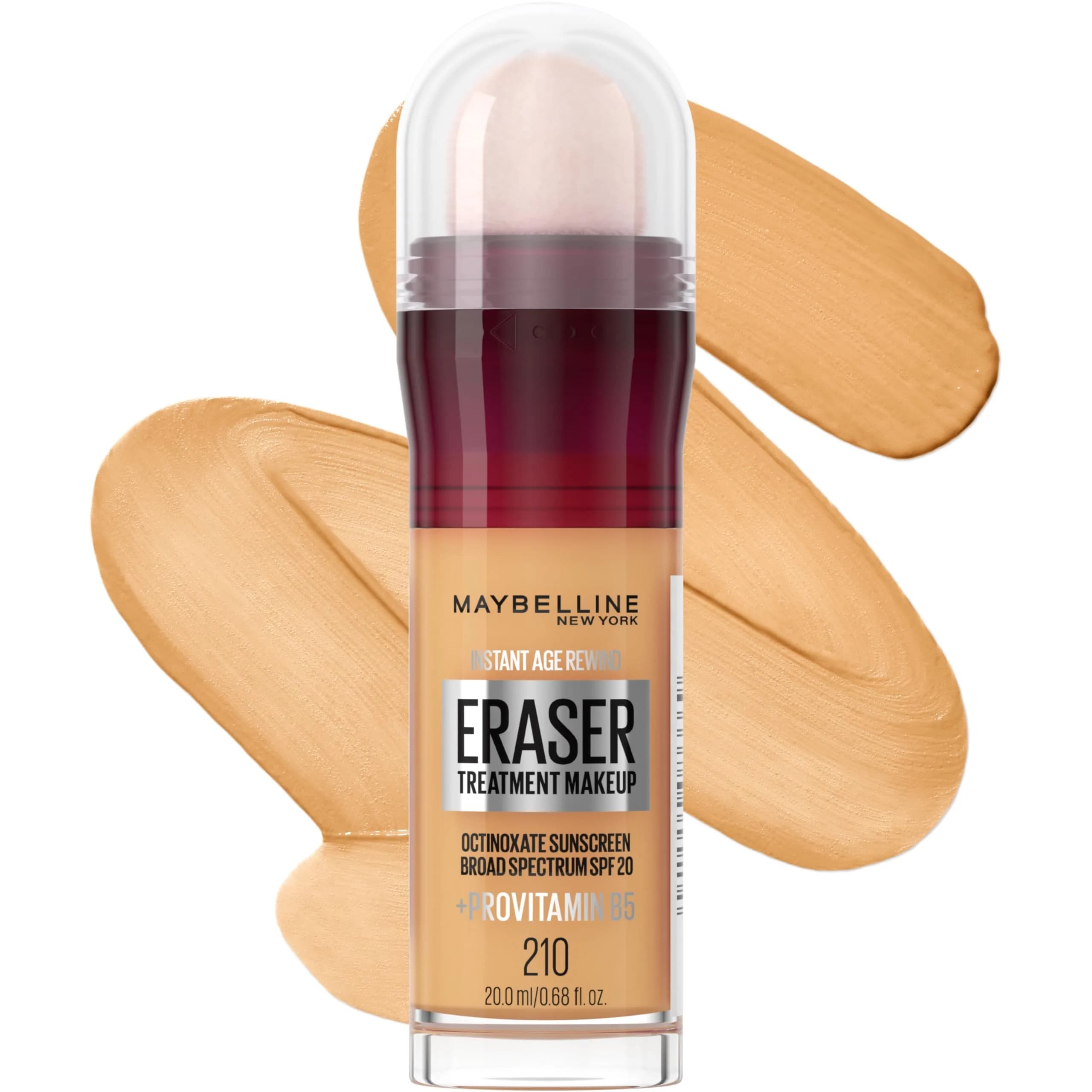 Maybelline Instant Age Rewind Eraser Foundation 210, SPF 20, Blurs Fine Lines & Wrinkles - main product image