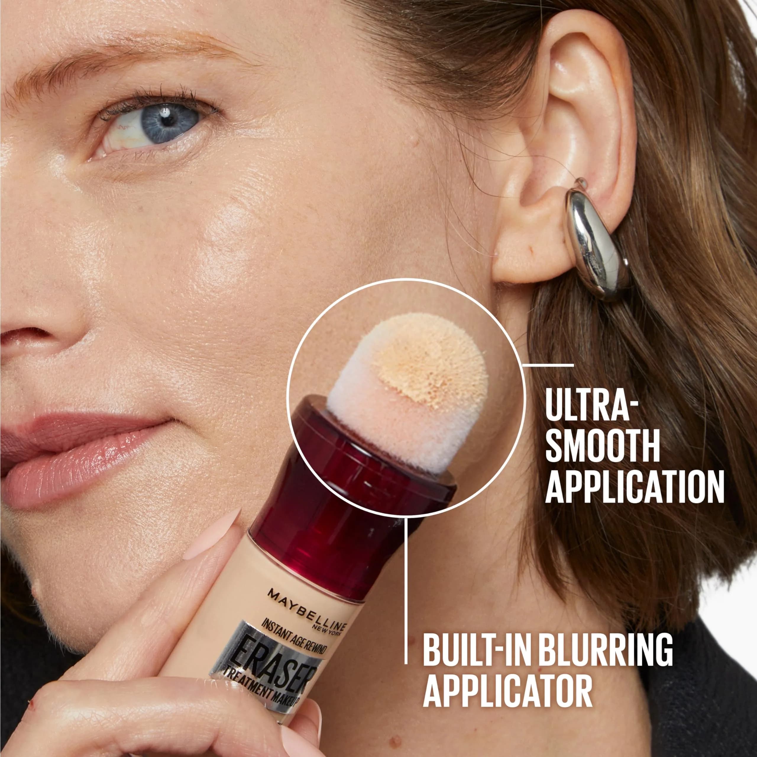 Maybelline Instant Age Rewind Eraser Foundation SPF 20, 0.68 fl oz (20 ml) | Blurs Signs of Aging & Fine Lines - view 5