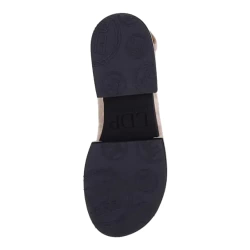L'Amour des Pieds Women's Adriel Taupe 11 Medium | Leather Sandal with Memory Foam Insole thumbnail 7