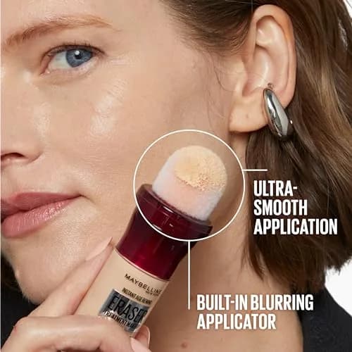 Maybelline Instant Age Rewind Eraser Foundation SPF 20, 0.68 Fl Oz (20ml) | Blurs Aging Signs & Fine Lines thumbnail 5